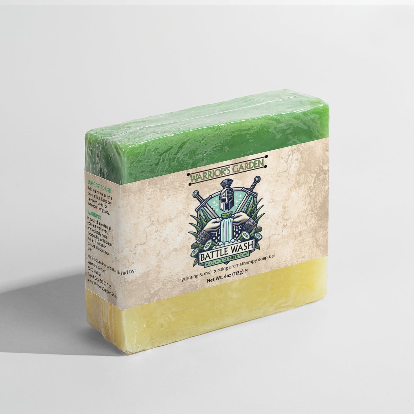 Battle Wash (Aloe & Cool Cucumber Soap)
