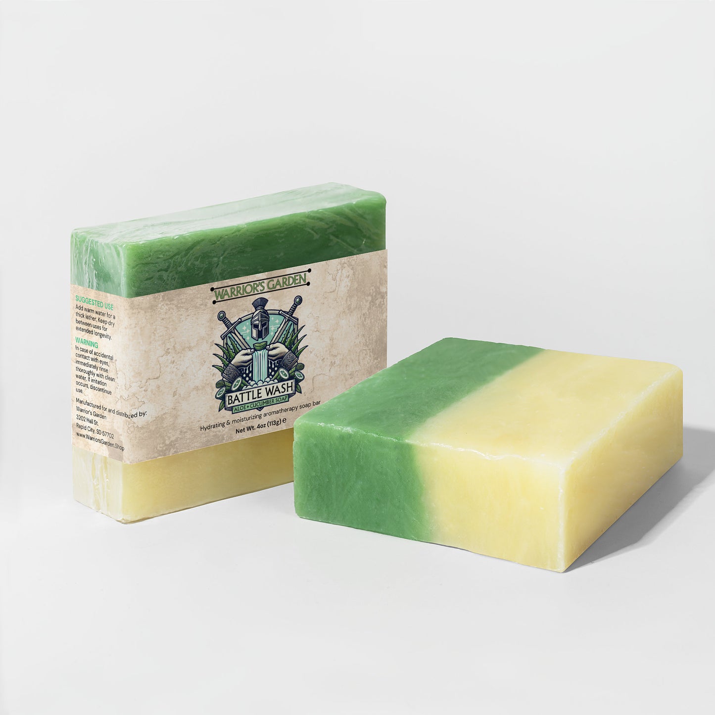 Battle Wash (Aloe & Cool Cucumber Soap)