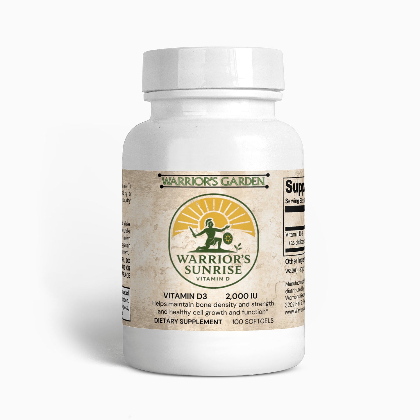 WARRIOR'S SUNRISE (Vitamin D3)