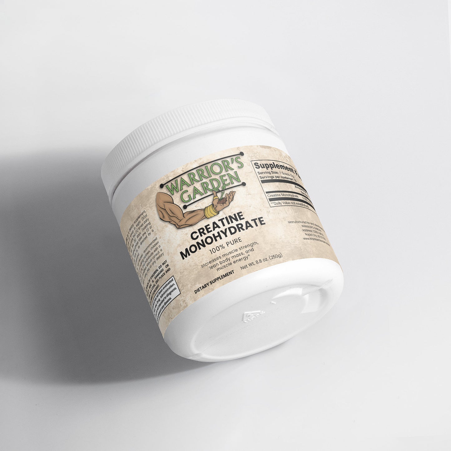 Warrior's Garden Creatine Monohydrate