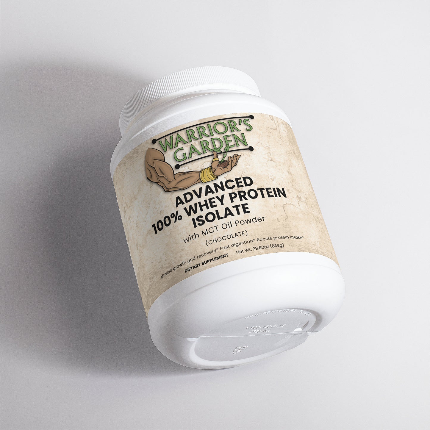 Advanced 100% Whey Protein Isolate w/MCT Oil Powder - (Chocolate)