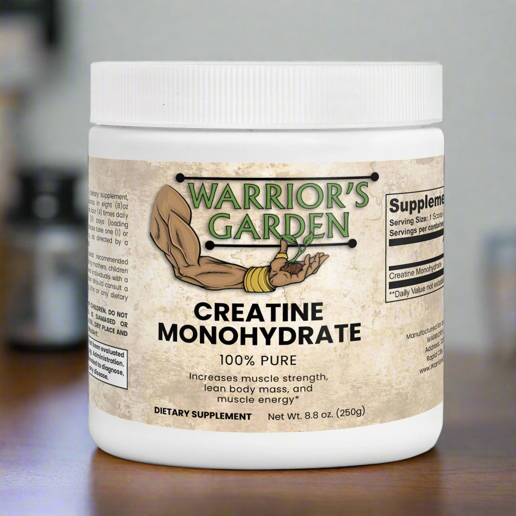 Warrior's Garden Creatine Monohydrate