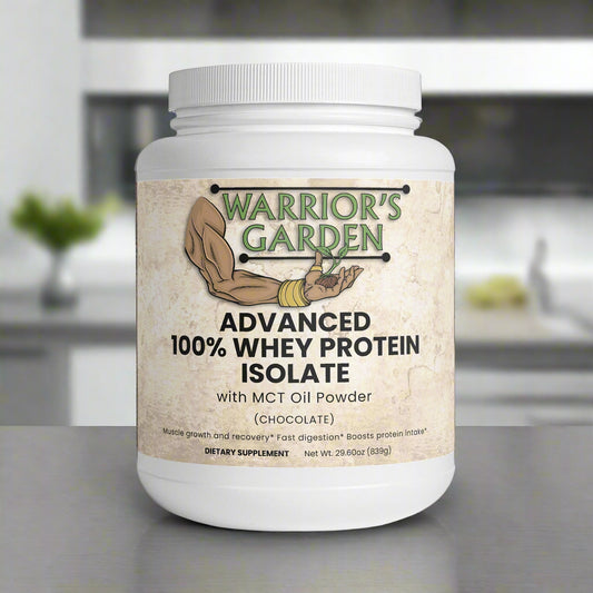 Advanced 100% Whey Protein Isolate w/MCT Oil Powder - (Chocolate)