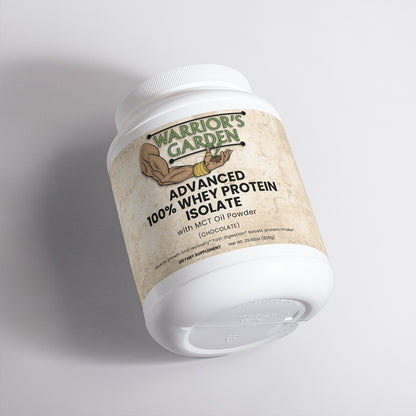 Advanced 100% Whey Protein Isolate w/MCT Oil Powder - (Chocolate)